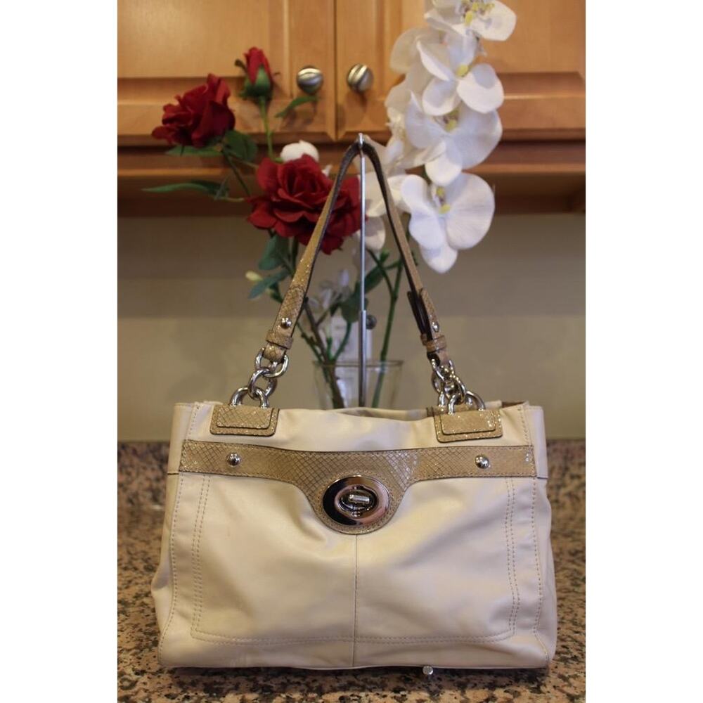 Coach Penelope Leather Shoulder Bag Tote Bag F16531